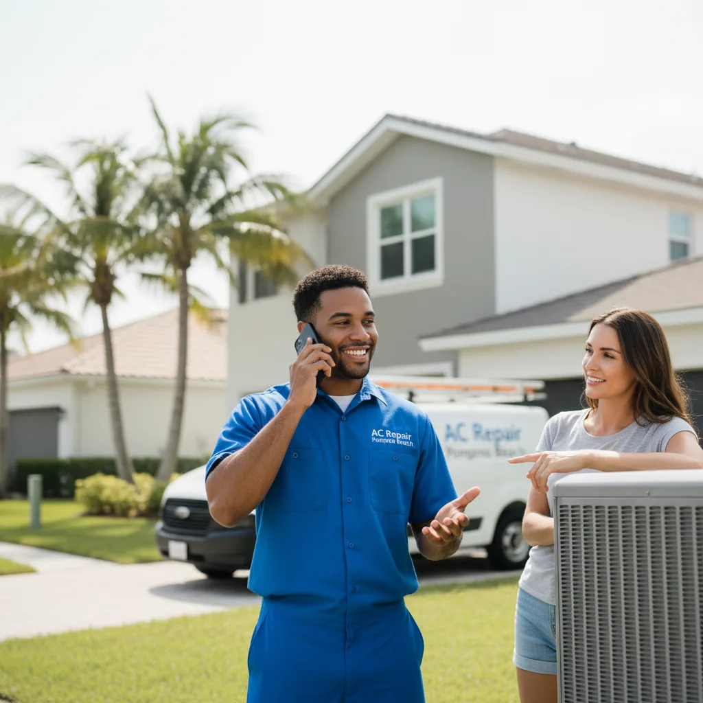 AC Repair Pompano Beach customer support in Ayden